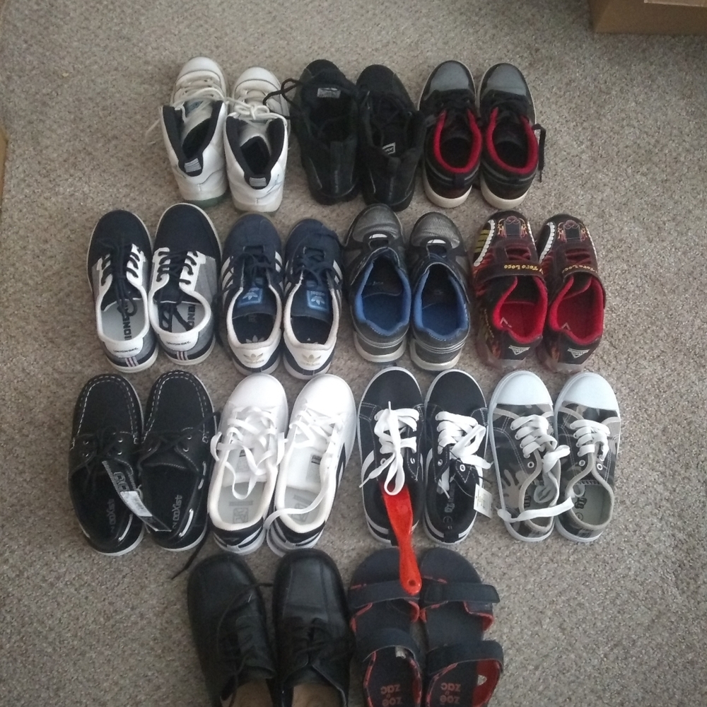 Boys Shoes Sizes 13,1,2,